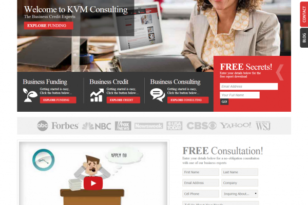 HTML Business Credit Website
